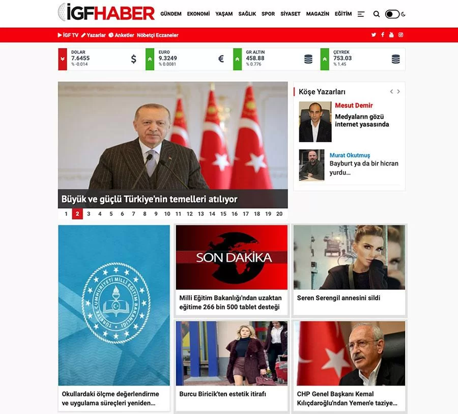 İGF Haber Ajansı (İGFA), Yayın Hayatına Başladı