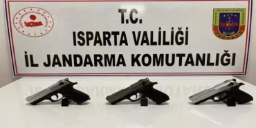 Isparta’da silah ticareti operasyonu: 1 gözaltı