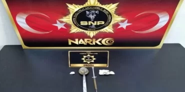 Üzerinde uyuşturucu çıkan şahıs tutuklandı