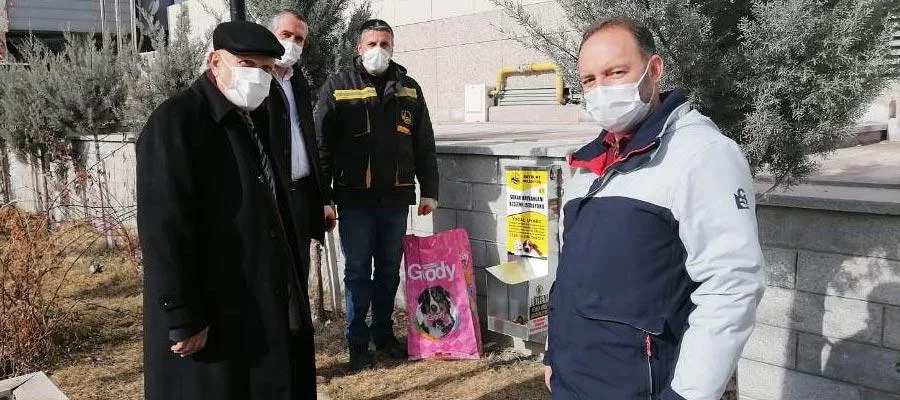 Bayburt Belediyesi Can Dostlarımızı Unutmadı