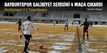 Bayburtspor Galibiyet Serisini 4 Maça Çıkardı