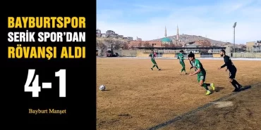 Bayburtspor Serik Belediyespor’dan Rövanşı Aldı