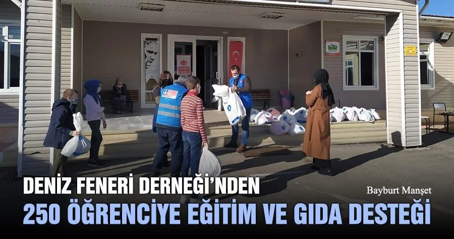 Deniz Feneri Derneği’nden 250 Öğrenciye Eğitim ve Gıda Desteği