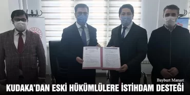 KUDAKA’dan Eski Hükümlülere İstihdam Desteği