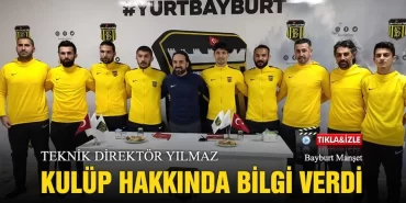 Teknik Direktör Hakan Yılmaz Kulüp Hakkında Bilgi Verdi