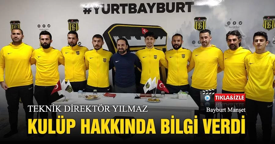 Teknik Direktör Hakan Yılmaz Kulüp Hakkında Bilgi Verdi