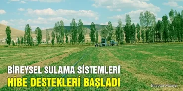 Bireysel Sulama Sistemleri Hibe Destekleri Başladı
