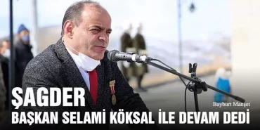 ŞAGDER, Başkan Selami Köksal İle Devam Dedi