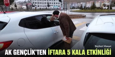 Ak Gençlik’ten İftara 5 Kala Etkinliği