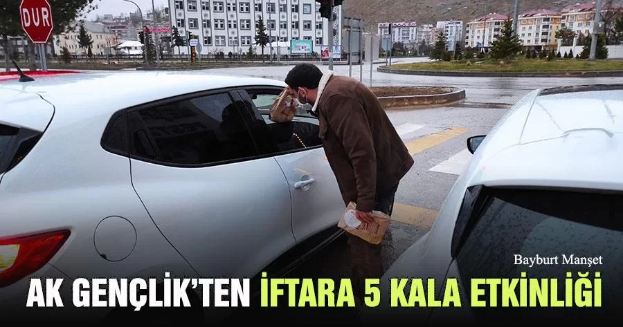 Ak Gençlik’ten İftara 5 Kala Etkinliği