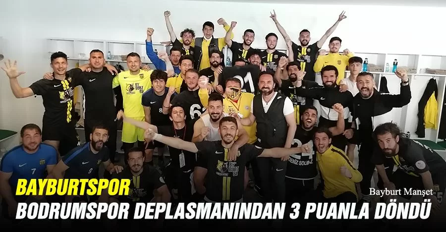 Bayburtspor Bodrumspor Deplasmanından 3 Puanla Döndü