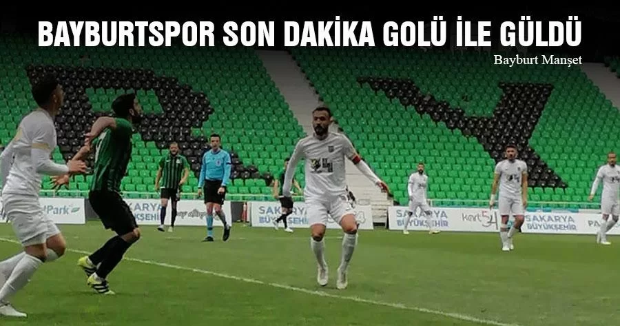 Bayburtspor Son Dakika Golü İle Güldü