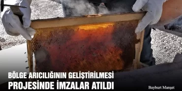 Bölge Arıcılığının Geliştirilmesi Projesinde İmzalar Atıldı