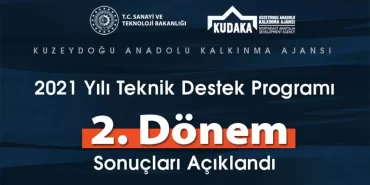 2021 Yılı Teknik Destek Programı 2. Dönem Sonuçları Açıklandı