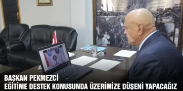 Başkan Pekmezci, Eğitime Destek Konusunda Üzerimize Düşeni Yapacağız