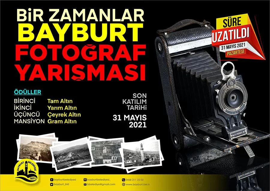 Bir Zamanlar Bayburt Fotoğraf Yarışmasının Süresi Uzatıldı