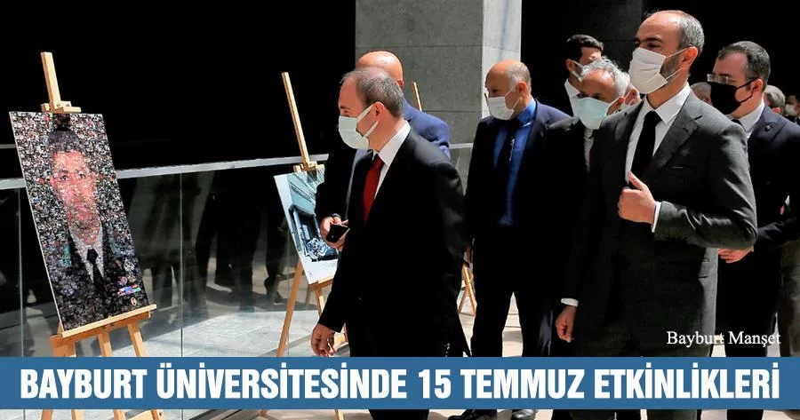 Bayburt Üniversitesinde 15 Temmuz Etkinlikleri