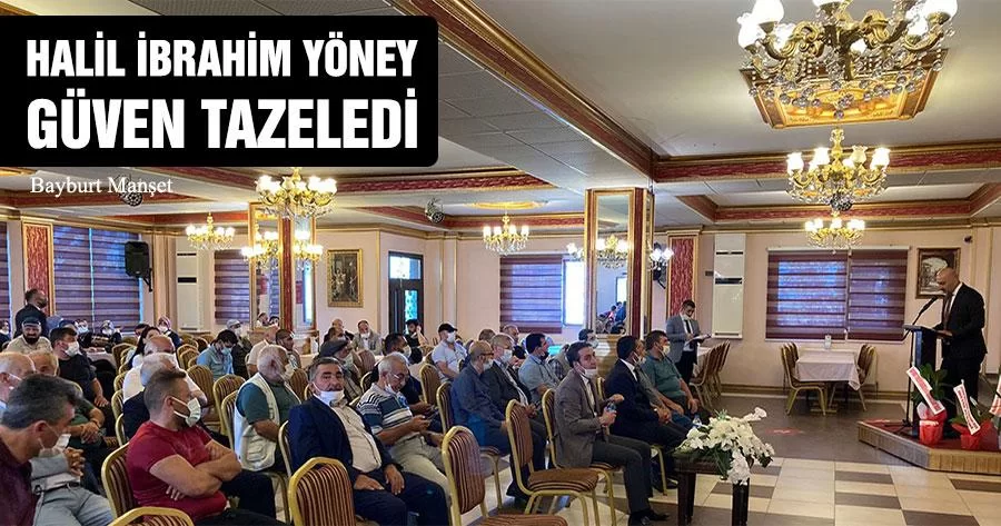 Esnaf ve Sanatkarlar Yeniden Halil İbrahim Yöney Dedi