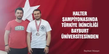 Halter Şampiyonasında Türkiye İkinciliği Bayburt Üniversitesinden