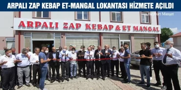 Arpalı Zap Kebap Et-Mangal Lokantası Hizmete Açıldı