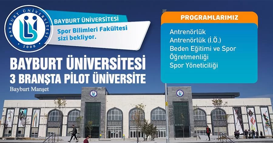 Bayburt Üniversitesi; Halter, Boks ve Ragbi Spor Branşında Pilot Üniversite Olarak Belirlendi