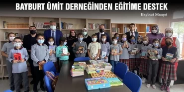 Bayburt Ümit Derneğinden Eğitime Destek