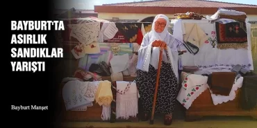 Bayburt'ta Asırlık Sandıklar Yarıştı