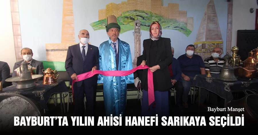 Bayburt’ta Yılın Ahisi Hanefi Sarıkaya Seçildi