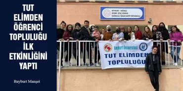 Tut Elimden Öğrenci Topluluğu İlk Etkinliğini Yaptı