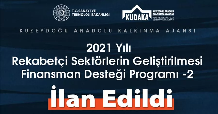 2021 Yılı Rekabetçi Sektörlerin Geliştirilmesi Finansman Desteği Programı - 2 İlanı