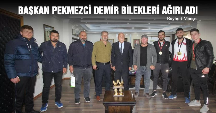 Başkan Pekmezci Demir Bilekleri Ağırladı