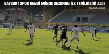 Bayburt Spor Kendi Evinde Sezonun İlk Yenilgisini Aldı