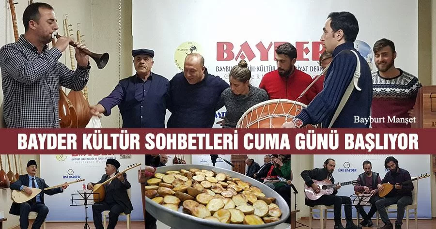 BAYDER Kültür Sohbetleri 29 Ekim Cuma Günü Başlıyor