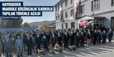 Hayırsever Makbule Küçükçalık İlkokulu Yapılan Törenle Açıldı