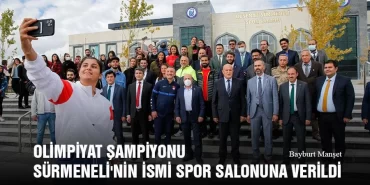 Olimpiyat Şampiyonu Busenaz Sürmeneli'nin İsmi Spor Salonuna Verildi