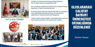 Uluslararası Çalıştay Bayburt Üniversitesi Ortaklığında Düzenlendi