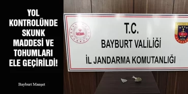 Yol Kontrolünde Skunk Maddesi Ve Tohumları Ele Geçirildi!