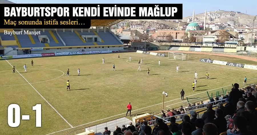 Bayburtspor Kendi Evinde Mağlup