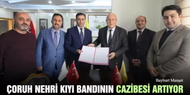 Çoruh Nehri Kıyı Bandının Cazibesi Artıyor