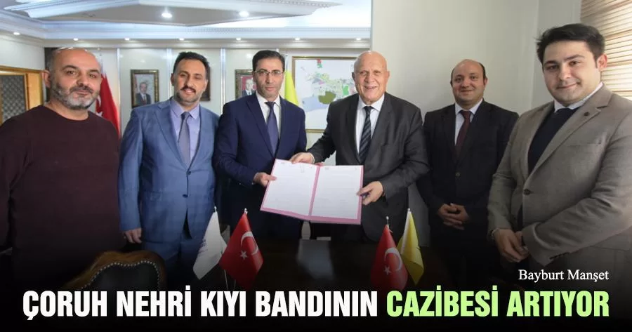 Çoruh Nehri Kıyı Bandının Cazibesi Artıyor