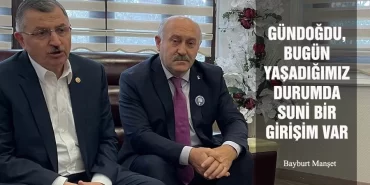 Gündoğdu, Bugün Yaşadığımız Durumda Suni Bir Girişim Var