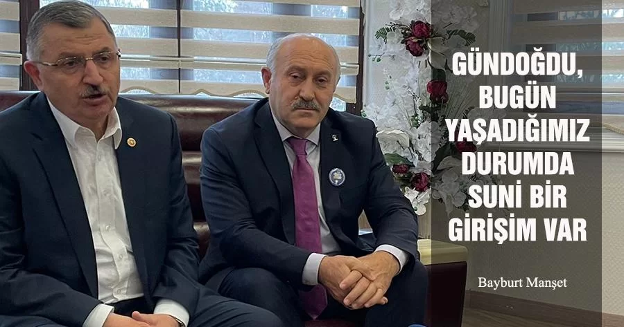 Gündoğdu, Bugün Yaşadığımız Durumda Suni Bir Girişim Var