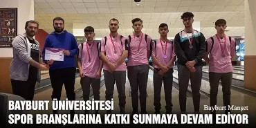 Bayburt Üniversitesi Spor Branşlarına Katkı Sunmaya Devam Ediyor