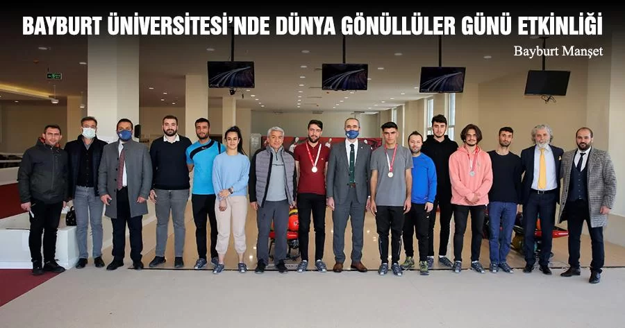 Bayburt Üniversitesi’nde Dünya Gönüllüler Günü Etkinliği