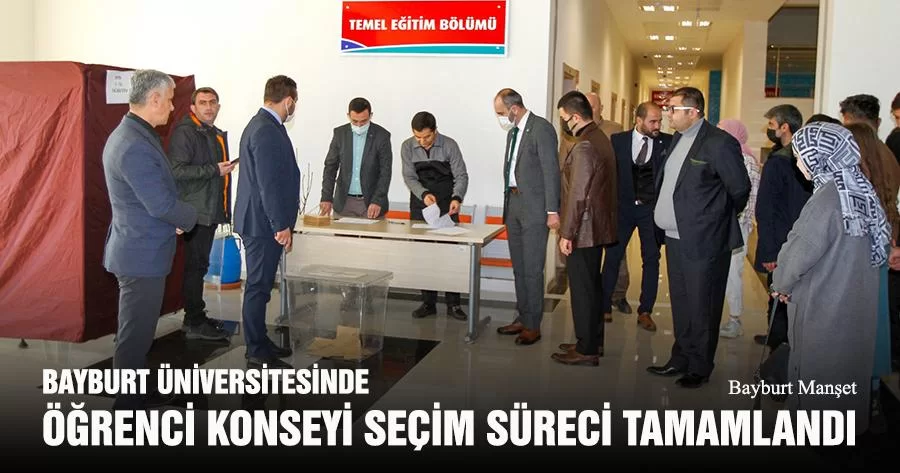 Bayburt Üniversitesinde Öğrenci Konseyi Seçim Süreci Tamamlandı