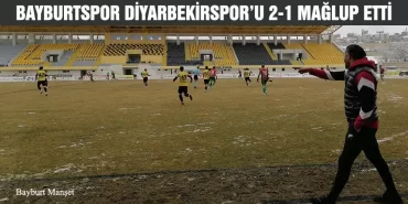 Bayburtspor Diyarbekirspor’u 2-1 Mağlup Etti