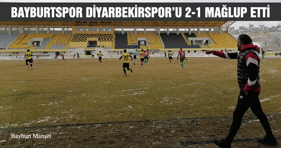 Bayburtspor Diyarbekirspor’u 2-1 Mağlup Etti