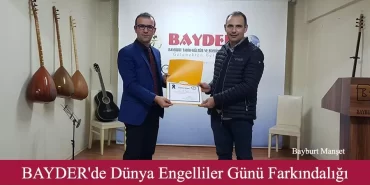 BAYDER'de Dünya Engelliler Günü Farkındalığı