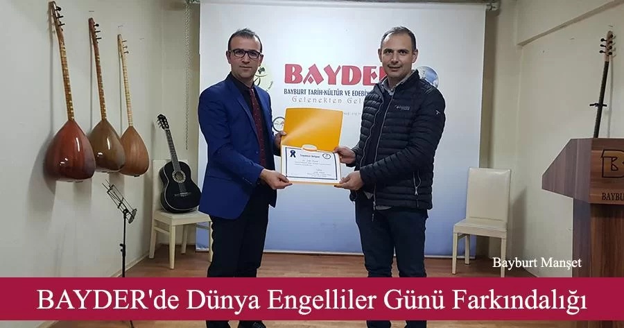 BAYDER'de Dünya Engelliler Günü Farkındalığı