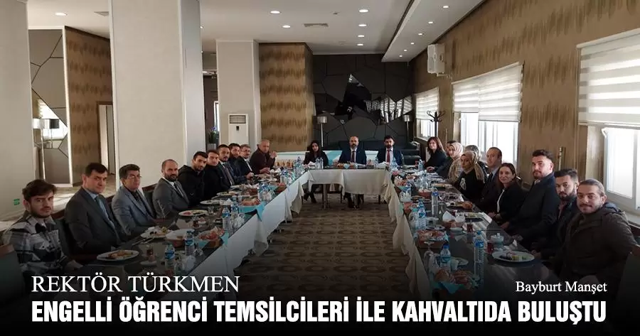 Rektör Türkmen Engelli Öğrenci Temsilcileri İle Kahvaltıda Buluştu